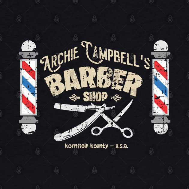 Archie Campbell's Barber Shop from Hee Haw by woodsman